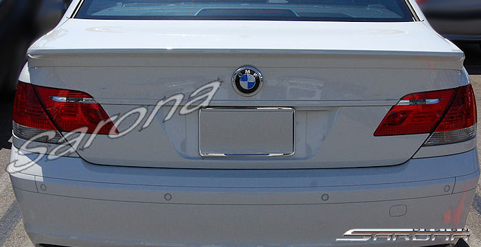 Custom BMW 7 Series  Sedan Trunk Wing (2005 - 2008) - $490.00 (Part #BM-095-TW)